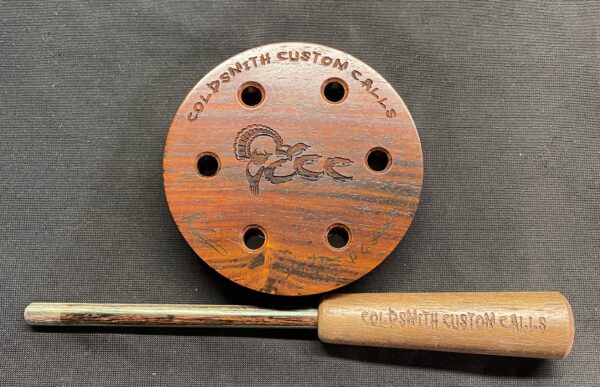 Black Slate in Cocabola Pot