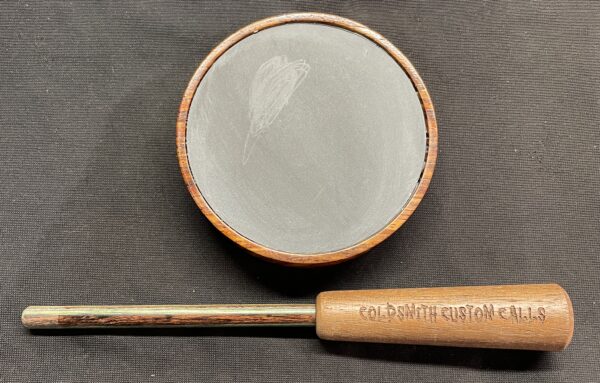 Black Slate in Cocabola Pot - Image 2